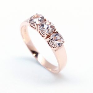 Morganite ring